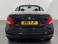 USED 2011 11 PEUGEOT 207 1.6 HDI CC GT 2d 112 BHP Super Low Mileage 25490 1 lady owner , Oynx black , Striking Convertible in stock and ready for FREE UK DELIVERY