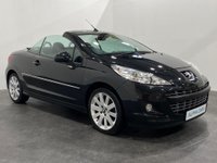 USED 2011 11 PEUGEOT 207 1.6 HDI CC GT 2d 112 BHP Super Low Mileage 25490 1 lady owner , Oynx black , Striking Convertible in stock and ready for FREE UK DELIVERY