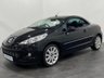 USED 2011 11 PEUGEOT 207 1.6 HDI CC GT 2d 112 BHP Super Low Mileage 25490 1 lady owner , Oynx black , Striking Convertible in stock and ready for FREE UK DELIVERY