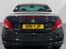 USED 2011 11 PEUGEOT 207 1.6 HDI CC GT 2d 112 BHP Super Low Mileage 25490 1 lady owner , Oynx black , Striking Convertible in stock and ready for FREE UK DELIVERY