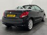 USED 2011 11 PEUGEOT 207 1.6 HDI CC GT 2d 112 BHP Super Low Mileage 25490 1 lady owner , Oynx black , Striking Convertible in stock and ready for FREE UK DELIVERY