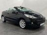 USED 2011 11 PEUGEOT 207 1.6 HDI CC GT 2d 112 BHP Super Low Mileage 25490 1 lady owner , Oynx black , Striking Convertible in stock and ready for FREE UK DELIVERY