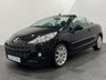 USED 2011 11 PEUGEOT 207 1.6 HDI CC GT 2d 112 BHP Super Low Mileage 25490 1 lady owner , Oynx black , Striking Convertible in stock and ready for FREE UK DELIVERY