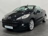 USED 2011 11 PEUGEOT 207 1.6 HDI CC GT 2d 112 BHP Super Low Mileage 25490 1 lady owner , Oynx black , Striking Convertible in stock and ready for FREE UK DELIVERY