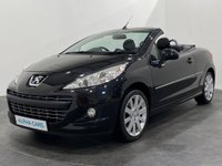 USED 2011 11 PEUGEOT 207 1.6 CC GT 2d 120 BHP 1.6 GT CC 120 BHP Oynx black, extremely well cared for and maintained in stock and ready for FREE UK DELIVERY