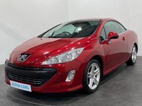 USED 2009 59 PEUGEOT 308 1.6 CC SE HDI 2d 110 BHP 307 CC Babylon red , in stock and ready for summer cruising with FREE UK DELIVERY