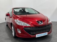 USED 2009 59 PEUGEOT 308 1.6 CC SE HDI 2d 110 BHP 307 CC Babylon red , in stock and ready for summer cruising with FREE UK DELIVERY