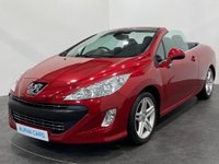 USED 2009 59 PEUGEOT 308 1.6 CC SE HDI 2d 110 BHP 307 CC Babylon red , in stock and ready for summer cruising with FREE UK DELIVERY