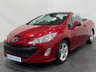 USED 2009 59 PEUGEOT 308 1.6 CC SE HDI 2d 110 BHP 307 CC Babylon red , in stock and ready for summer cruising with FREE UK DELIVERY