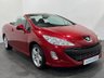 USED 2009 59 PEUGEOT 308 1.6 CC SE HDI 2d 110 BHP 307 CC Babylon red , in stock and ready for summer cruising with FREE UK DELIVERY
