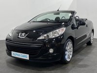 USED 2013 63 PEUGEOT 207 1.6 HDI CC ALLURE 2d 112 BHP Super Low mileage 14280 miles Oynx black, Luxury pack, black leather, heated seats in stock rare super low mileage in stock ready for summer cruising FREE UK DELIVERY