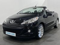 USED 2013 63 PEUGEOT 207 1.6 HDI CC ALLURE 2d 112 BHP Super Low mileage 14280 miles Oynx black, Luxury pack, black leather, heated seats in stock rare super low mileage in stock ready for summer cruising FREE UK DELIVERY