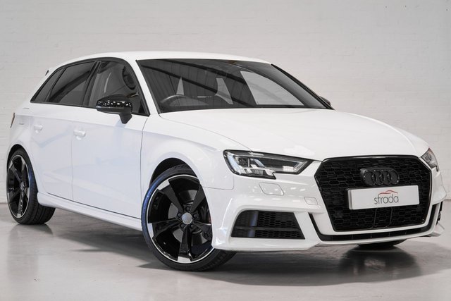 2019 68 Audi A3 2.0 S3 SPORTBACK TFSI QUATTRO BLACK EDITION 5d 296 BHP