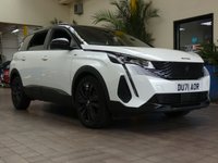 USED 2021 71 PEUGEOT 5008 1.5 BLUEHDI S/S GT 5d 129 BHP 7 SEATS SAT NAV PART LEATHER PEUGEOT WARRANTY TILL SEPT 2024