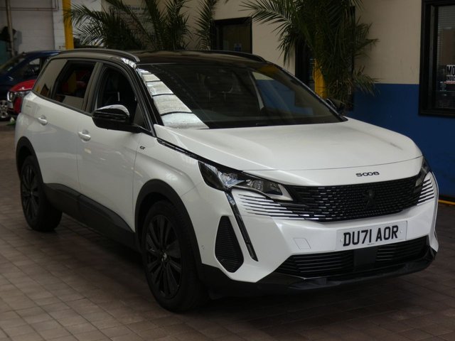 2021 71 Peugeot 5008 1.5 BLUEHDI S/S GT 5d 129 BHP