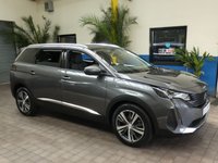USED 2021 71 PEUGEOT 5008 1.5 BLUEHDI S/S ALLURE PREMIUM 5d 129 BHP 7 SEATS SAT NAV PART LEATHER PEUGEOT WARRANTY TILL SEPT 2024
