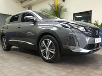 USED 2021 71 PEUGEOT 5008 1.5 BLUEHDI S/S ALLURE PREMIUM 5d 129 BHP 7 SEATS SAT NAV PART LEATHER PEUGEOT WARRANTY TILL SEPT 2024
