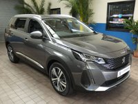 USED 2021 71 PEUGEOT 5008 1.5 BLUEHDI S/S ALLURE PREMIUM 5d 129 BHP 7 SEATS SAT NAV PART LEATHER PEUGEOT WARRANTY TILL SEPT 2024