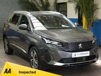 USED 2021 71 PEUGEOT 5008 1.5 BLUEHDI S/S ALLURE PREMIUM 5d 129 BHP 7 SEATS SAT NAV PART LEATHER PEUGEOT WARRANTY TILL SEPT 2024