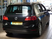 USED 2017 67 VOLKSWAGEN GOLF SV 1.4 GT TSI DSG 5d 148 BHP SAT NAV PARKING SENSORS FREE 12 MONTHS GOLD WARRANTY