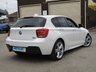USED 2012 62 BMW 1 SERIES 2.0 116D M SPORT 5d 114 BHP Finished in ALPINE WHITE  with contrasting BLACK SPORTS ALCANTARA trim. If you are looking for a small hatchback with that spacious feel and enjoy driving then look no further. This punchy mid sized hatch kicks out a lively 188 BHP and is packed with extras. Features include Part Alcantara Seats, Tinted Windows, 18" Alloys, &pound;30 Road Tax, Keyless Start, B/Tooth, 12 Months MOT and much more. Dealer serviced at 22104 miles, 66791 miles and at 87943 miles.