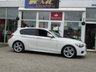 USED 2012 62 BMW 1 SERIES 2.0 116D M SPORT 5d 114 BHP Finished in ALPINE WHITE  with contrasting BLACK SPORTS ALCANTARA trim. If you are looking for a small hatchback with that spacious feel and enjoy driving then look no further. This punchy mid sized hatch kicks out a lively 188 BHP and is packed with extras. Features include Part Alcantara Seats, Tinted Windows, 18" Alloys, &pound;30 Road Tax, Keyless Start, B/Tooth, 12 Months MOT and much more. Dealer serviced at 22104 miles, 66791 miles and at 87943 miles.