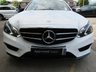 USED 2015 65 MERCEDES-BENZ E-CLASS 2.1 E220 BLUETEC AMG NIGHT EDITION 4d 174 BHP Finished in POLAR WHITE with contrasting Electric Black Heated Leather interior. This stylish comfortable and classy looking Merc E-Class Saloon offers loads of room and most importantly economy and performance. Features include Sat Nav, B/Tooth  18" Alloys, Cruise control, Tinted windows, DAB RADIO, Front and Rear Park Sensors, Black Electric Heated Leather, Rear Centre Arm Rest and much much more. Dealer Serviced at 14467 miles, 24462 miles, 56924 miles, 61866 miles and at 70328 miles.