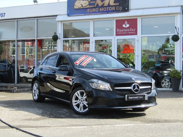 2017 67 Mercedes-Benz A-Class 1.5 A 180 D SPORT EXECUTIVE 5d 107 BHP