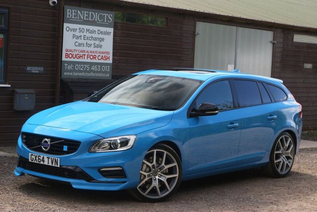 2014 64 Volvo V60 3.0 POLESTAR AWD 5d 345 BHP