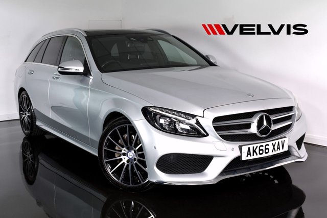 2016 66 Mercedes-Benz C-Class 2.1 C220 D AMG LINE PREMIUM 5d 170 BHP