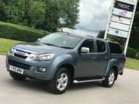 USED 2015 15 ISUZU D-MAX 2.5 TD YUKON DCB 164 BHP ** NO VAT * CANOPY + TOWBAR