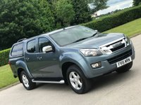 USED 2015 15 ISUZU D-MAX 2.5 TD YUKON DCB 164 BHP ** NO VAT * CANOPY + TOWBAR