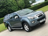 USED 2015 15 ISUZU D-MAX 2.5 TD YUKON DCB 164 BHP ** NO VAT * CANOPY + TOWBAR