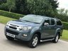 USED 2015 15 ISUZU D-MAX 2.5 TD YUKON DCB 164 BHP ** NO VAT * CANOPY + TOWBAR