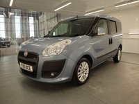 USED 2012 61 FIAT DOBLO 2.0 MULTIJET ELEGANZA 5d 135 BHP THIS VEHICLE IS FITTED WITH A DISABLED ACCESS WHEEL CHAIR RAMP WINCH AND STABLE BELTS