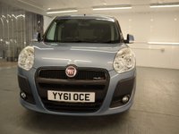 USED 2012 61 FIAT DOBLO 2.0 MULTIJET ELEGANZA 5d 135 BHP THIS VEHICLE IS FITTED WITH A DISABLED ACCESS WHEEL CHAIR RAMP WINCH AND STABLE BELTS