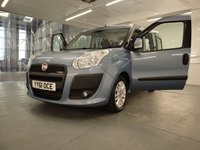 USED 2012 61 FIAT DOBLO 2.0 MULTIJET ELEGANZA 5d 135 BHP THIS VEHICLE IS FITTED WITH A DISABLED ACCESS WHEEL CHAIR RAMP WINCH AND STABLE BELTS