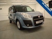 USED 2012 61 FIAT DOBLO 2.0 MULTIJET ELEGANZA 5d 135 BHP THIS VEHICLE IS FITTED WITH A DISABLED ACCESS WHEEL CHAIR RAMP WINCH AND STABLE BELTS