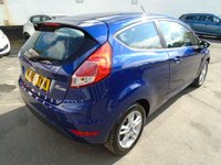 USED 2014 64 FORD FIESTA 1.2 ZETEC 3d 81 BHP 7 service stamps