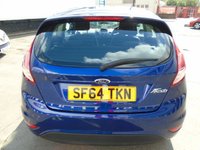 USED 2014 64 FORD FIESTA 1.2 ZETEC 3d 81 BHP 7 service stamps