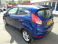 USED 2014 64 FORD FIESTA 1.2 ZETEC 3d 81 BHP 7 service stamps