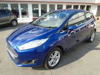 USED 2014 64 FORD FIESTA 1.2 ZETEC 3d 81 BHP 7 service stamps