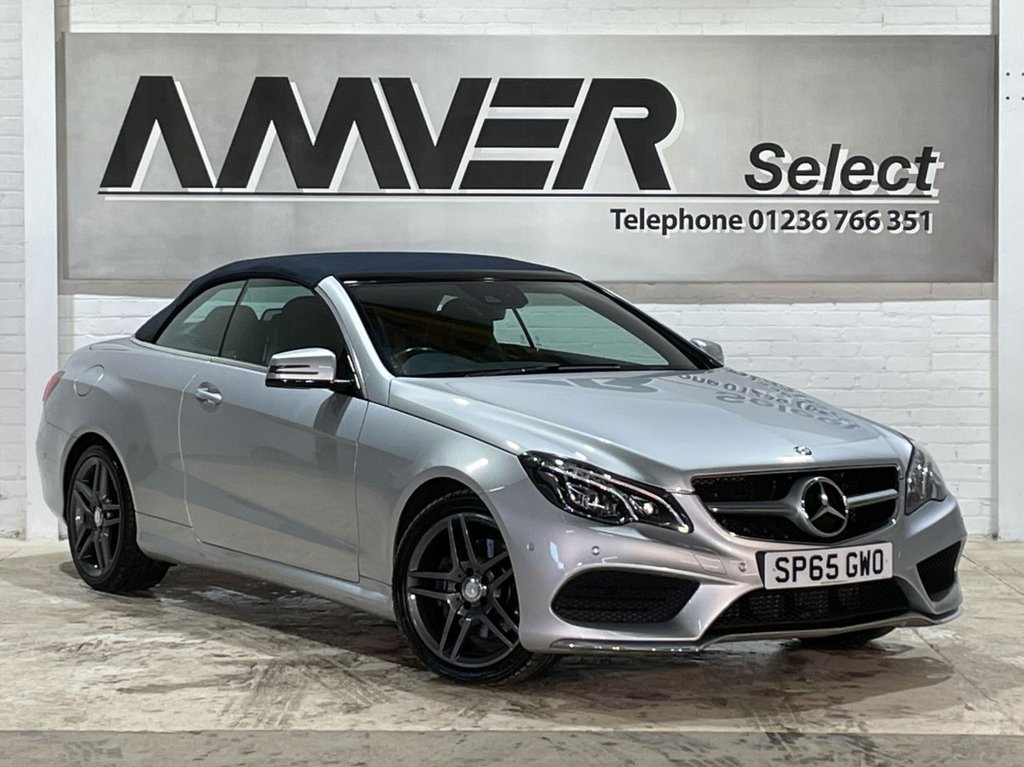 USED 2015 65 MERCEDES-BENZ E-CLASS 2.1 E220 BLUETEC AMG LINE 2d 174 BHP 