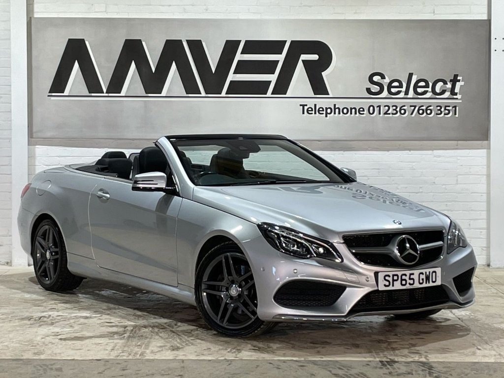 USED 2015 65 MERCEDES-BENZ E-CLASS 2.1 E220 BLUETEC AMG LINE 2d 174 BHP 