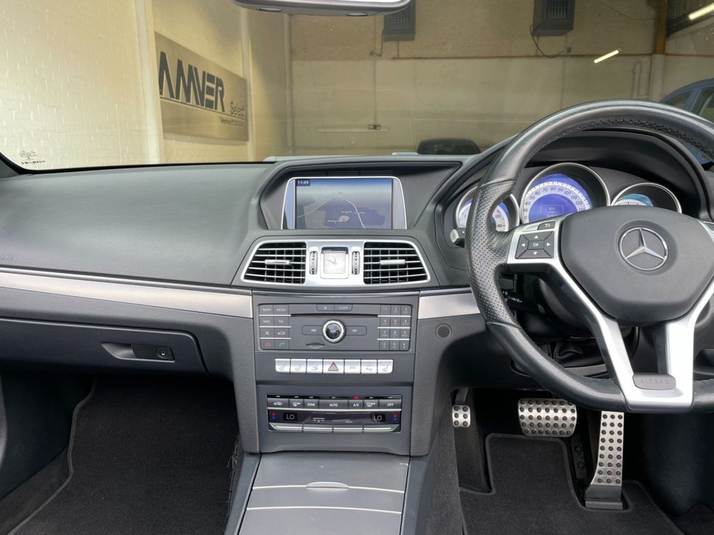 USED 2015 65 MERCEDES-BENZ E-CLASS 2.1 E220 BLUETEC AMG LINE 2d 174 BHP 