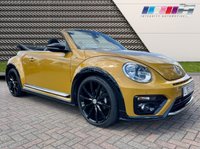 USED 2017 67 VOLKSWAGEN BEETLE 2.0 R LINE TDI BLUEMOTION TECHNOLOGY DSG 2d 148 BHP SANDSTONE YELLOW