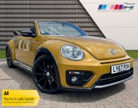 USED 2017 67 VOLKSWAGEN BEETLE 2.0 R LINE TDI BLUEMOTION TECHNOLOGY DSG 2d 148 BHP SANDSTONE YELLOW