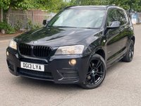 USED 2013 13 BMW X3 2.0 XDRIVE20D M SPORT 5d 181 BHP 