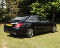 USED 2015 15 MERCEDES-BENZ C-CLASS 2.1 C220 BLUETEC AMG LINE PREMIUM PLUS 4d 170 BHP www.suffolkcarcentre.co.uk - Located at Ilketshall