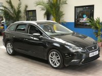 USED 2016 66 SEAT LEON 1.6 TDI SE DYNAMIC TECHNOLOGY 5d 109 BHP &pound;20 ROAD TAX SAT NAV CRUISE APPLE ANDROID CARPLAY